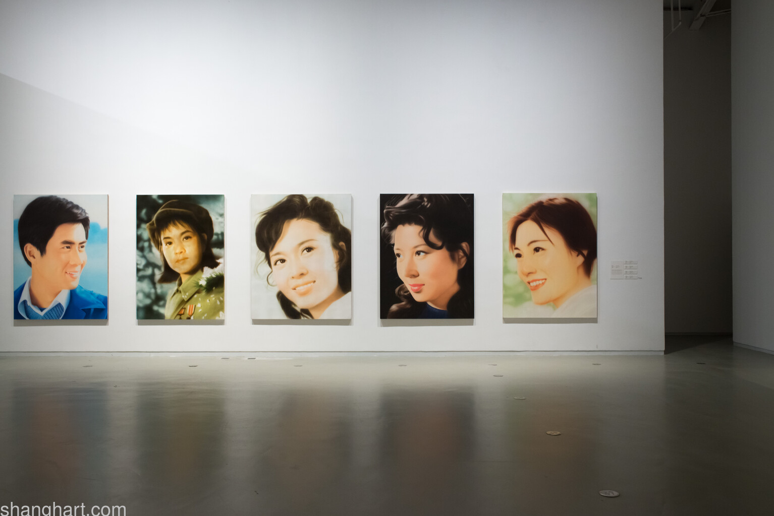 周铁海 80年代明星系列 从左至右依次为郭凯敏、刘晓庆、方舒、吴海燕、陈烨