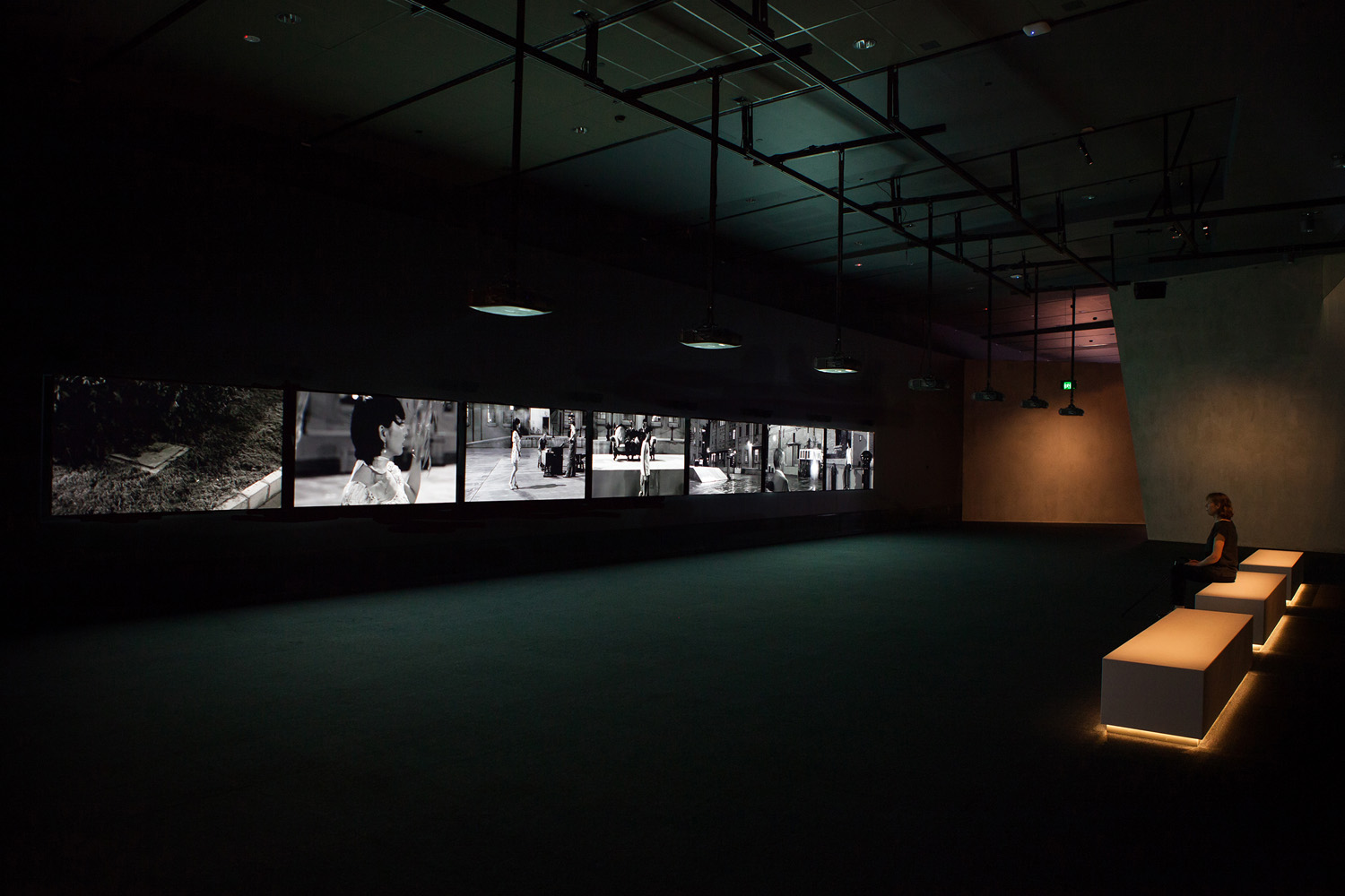 ACMI_Yang Fudong Filmscapes_Exhibition image_Credit Mark Gambino
