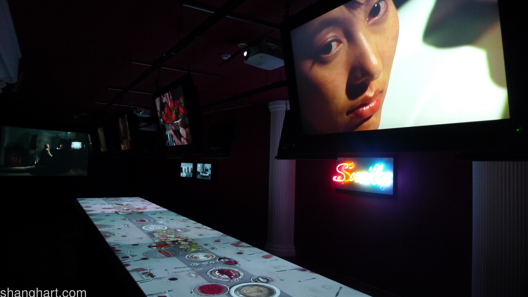 Installation view in Hara Museum